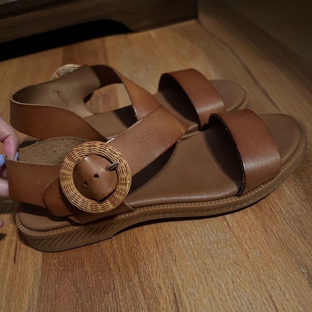 Brown Leather Sandals